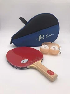 Kids Table Tennis Ping Pong Bat by Palio + Case FREE Ball Holder Present Gift - Picture 1 of 7