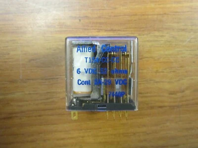 Allied Control Relay 6 VDC, Cont 2A-29 VDC Cat# T154-CC-CC ..  ZA-157A - Image 1 of 4