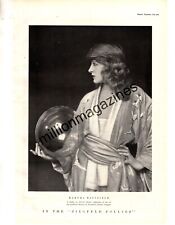1919 Martha Mansfield of the Ziegfeld Follies -original print from Theatre- Rare