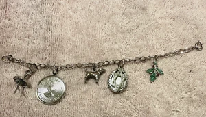 Damenarmband Dangle Drop Charm - Bild 1 von 7