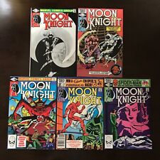 Moon Knight #11, 13, 14, 15, 16 Marvel 1981-1982