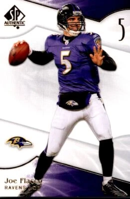 2009 SP Authentic Joe Flacco Baltimore Ravens #65 - Image 1 of 2