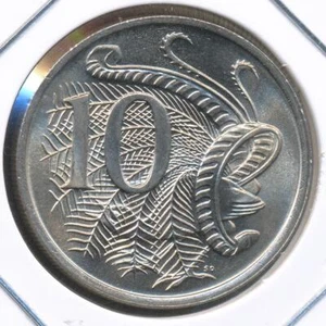Australia 1976 Diez centavos 10c Isabel II - sin circular - Imagen 1 de 3