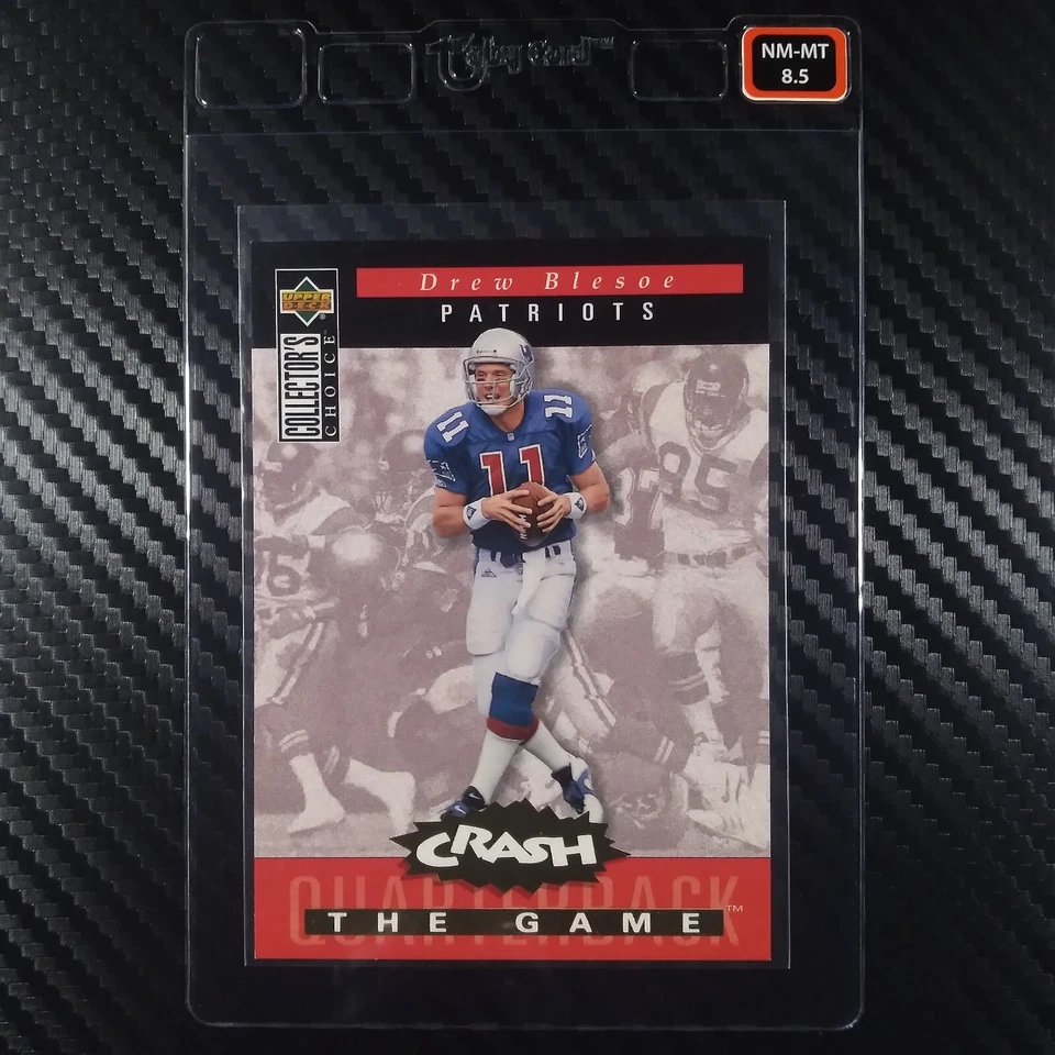 1994 Upper Deck CC Crash the Game Gold Drew Bledsoe #C9 - Taby Card™ NM-MT 8.5 - Image 1 of 2