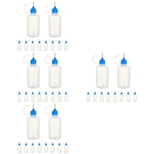 Set of 4 Wasserabfüllung Kleben Reisen Leimspender Flasche Squeeze-Flaschen - Bild 1 von 12