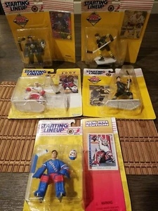Lot Of 5 NHL Kenner 1995-97 Starting Lineup Figures Legends Vintage Collectibles - Picture 1 of 7