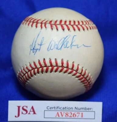 Hoyt Wilhelm JSA COA Autograph National League Signed Baseball - Image 1 of 2