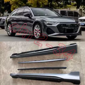 For Audi A6 S6 A6 allroad C8 upgrade primer RS6 style Side Skirts 2019-2025 - Bild 1 von 10