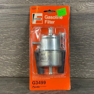 New FRAM Gasoline Filter (Part Number G3499) Vintage Car Part For Cars & Trucks - Picture 1 of 5