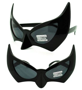 100% UV Batman Mask Sunglasses Dark Knight Cat Woman Semi Masquerade Masks - Picture 1 of 4