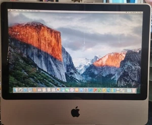 Apple iMac A1224 20" All in One Intel Core 2 Duo/4GB/1TB/OS X & Windows11 office - Picture 1 of 9