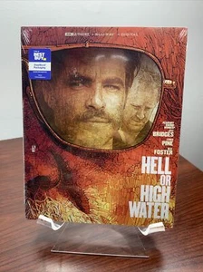 Hell or High Water Steelbook (4K UHD+Blu-ray+Digital) Factory Sealed - Picture 1 of 6