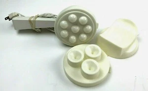 Vintage 1970'S Pollenex Deluxe Heat Massager Model HM-10 Tested 3 Attachments Z1 - Picture 1 of 2