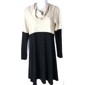 Karen Kane Cowl Neck Tunic Women's Dress XS EUC Sweater Material Soft Quality - Picture 1 of 7