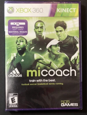 MiCoach Train with the Best [ Kinect Game ] (XBOX 360) NEW - Image 1 of 4