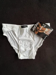 Jockey Men's Vintage Micro Brief Semi Sheer Silky Stretch Underwear Bikini NWT - Picture 1 of 15