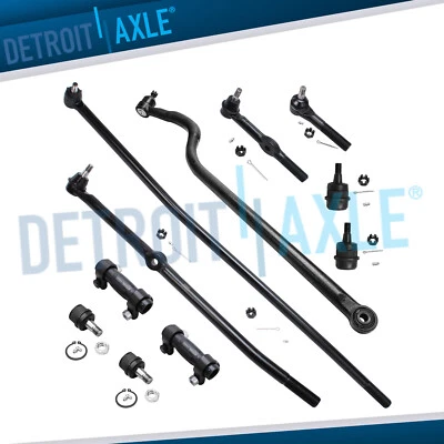 Inner Outer Tie Rod Track Bar Ball Joint Kit for 1994 - 1997 Dodge Ram 1500 2500 - Image 1 of 4