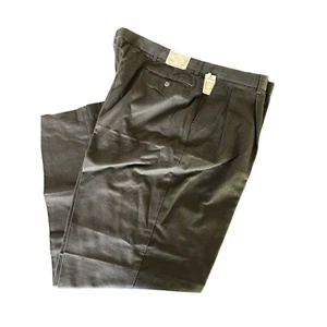 Eddie Bauer Mens Wrinkle Resistant Relaxed Fit Trousers Size 46 Brown - Picture 1 of 11