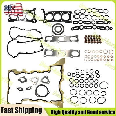 Fits 14-19 Jeep Grand Cherokee 3.0L-V6 Engine Gasket Set 68211174AA Foto 1 de 4