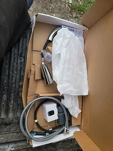 Glacier Bay McKenna Sprayer Kitchen Faucet Stainless Steel  FastMount - Picture 1 of 7