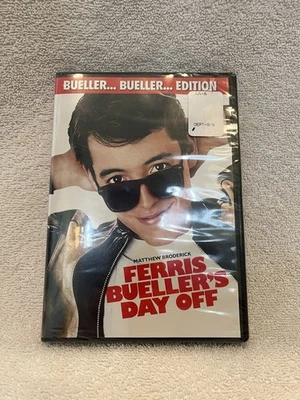 Ferris Bueller's Day Off DVD New Sealed Widescreen 1986 Matthew Broderick - Image 1 of 2