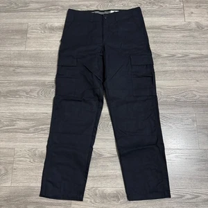 VF Imagewear Mens Cargo Pants Work Utility Trousers Black Size M - Picture 1 of 10