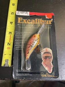 Bomber Bill Dance Excalibur Fat Free Shad 2 1/2” BD5FDCF Crawfish NIB RARE - Picture 1 of 5