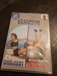 Gunnar Peterson's Core Secrets: 25-Minute & Accelerated Workout (2003 DVD) NEW - Bild 1 von 3