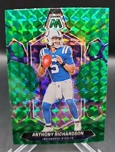 2024 Panini Mosaic Anthony Richardson Green Mosaic Prizm #92 Colts 2nd Year - Picture 1 of 2
