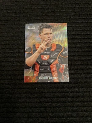 2020 Stadium Club Chrome Buster Posey Wave Refractor - Image 1 of 3