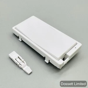 White Paddle w/ Air Gap For Jasco, GE, Enbrighten, Ultrapro Switch, Dimmer, Fan - Picture 1 of 3