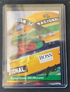 1992 Grid Motorcard Formel 1 Ayrton Senna #67 - Bild 1 von 2