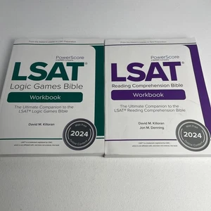 Logic Games Bible - Reading Comprehension bible - LSAT - Foto 1 di 11