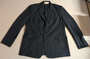 Doc & Amelia Mens Navy Blue 100% Polyester Blazer Jacket25 - Picture 1 of 9