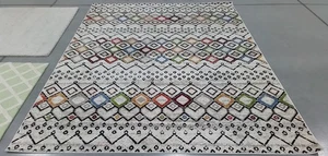 IVORY / MULTI 8'-0" x 10'-0" Flaw in Rug, Reduced Price 1172780969 AMS108K-8 - Picture 1 of 4