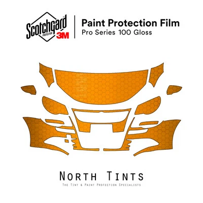 大众 Eos VR6 2007 - 2011 3M PRO 系列预切漆膜透明文胸 PPF 套件 — 第 1/4 张图片