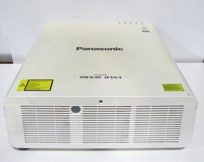 Panasonic PT-RW630LW DLP WXGA Projector 6500 Lumens 55078 Hours No Lens Tested - Image 1 of 4