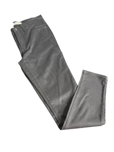 Madewell Women's Black Brushed Cotton 9" High Rise Skinny Pants 28 - Picture 1 of 13