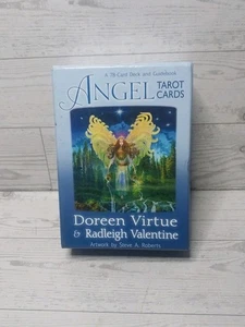 Angel Tarot Cards 78 Card Deck Guidebook Doreen Virtue Radleigh Valentine - Picture 1 of 6
