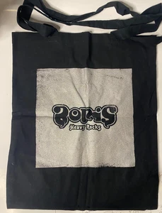 Boris Heavy Rocks Black Tote Bag Japanese punk doom band merch Japanese - Picture 1 of 5
