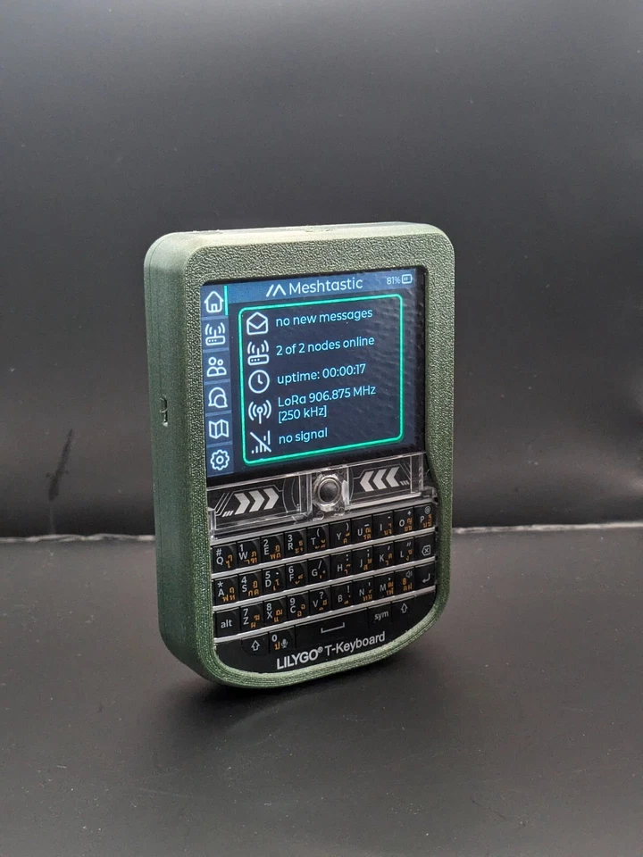 Meshtastic T-Deck MUI Ally Cat case Boafeng holster GPS and 5000 mah battery - Image 1 of 1