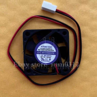 New EVERCOOL EC4010H05E 4010 DC 5V 0.14A cooling fan - Image 1 of 2