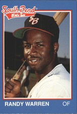 1989 South Bend White Sox Grand Slam #17 Randy Warren