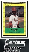 Keith Jones 1991 ProCards #3989  Johnson City Cardinals