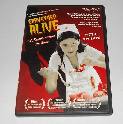 Graveyard Alive DVD Horror Movie Canadian - Image 1 of 4