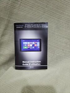 Nextbook Original Manual Installation for 8.1" Tablet NXW8QC16G 