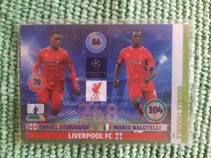 Panini Adrenalyn Champions League 14/15 Sturridge Balotelli DOUBLE TROUBLE - Zdjęcie 1 z 1