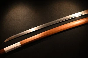 Rare Tachi hiradukuri Japanese antique sword Bizen Osafune Morikage Muromachi - Picture 1 of 18