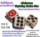 Exploding Casiono Dice Talisman Holy Lucky Game Wealth Thai Amulet