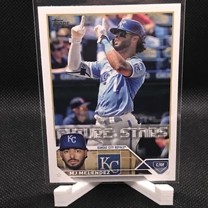 2023 Topps Series 2 Future Stars MJ Melendez #587 Kansas City Royals - Picture 1 of 4